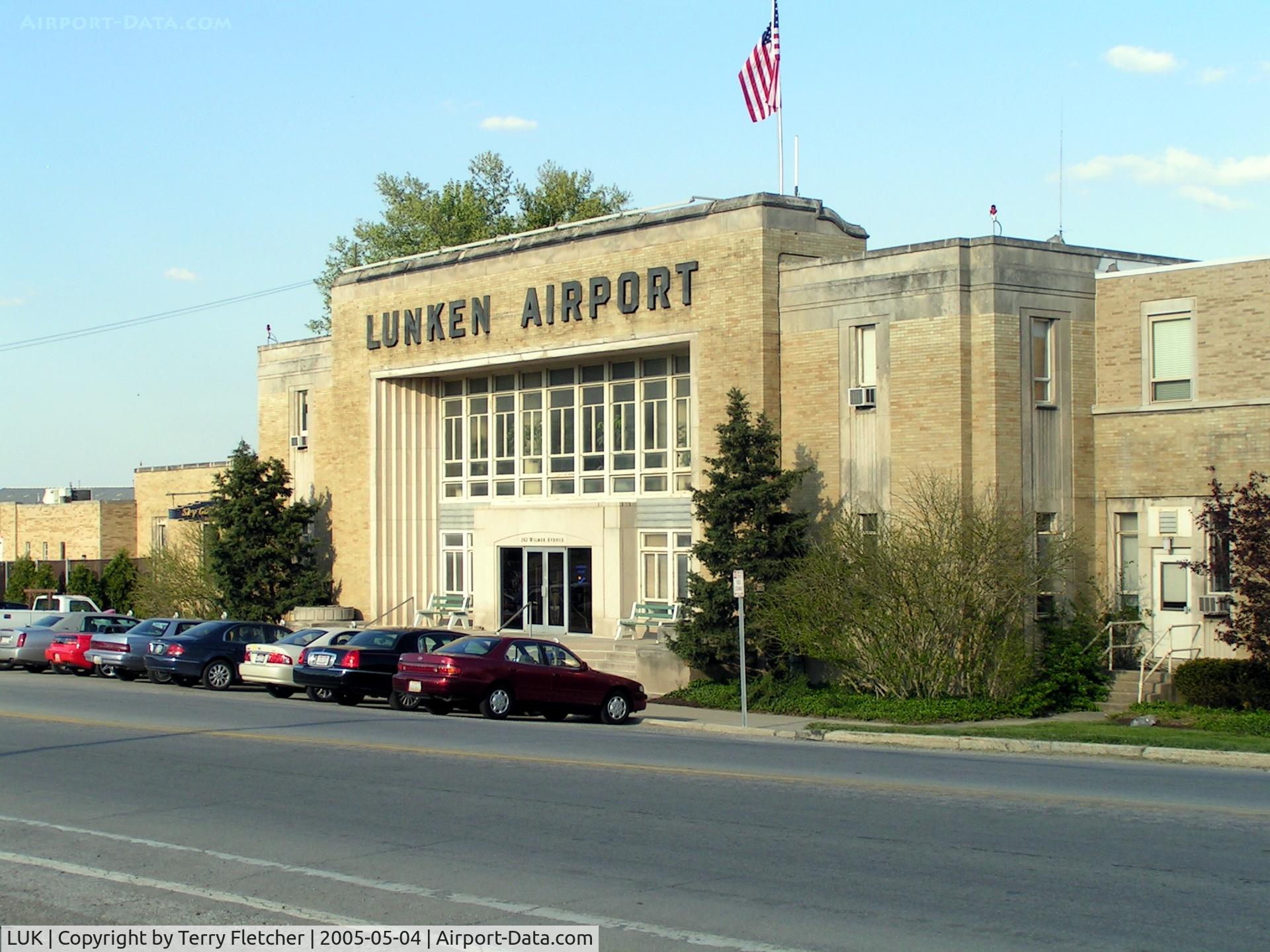 Cincinnati Municipal Airport Lunken Field Airport (LUK) - The Classic Terminal Building at Lunken