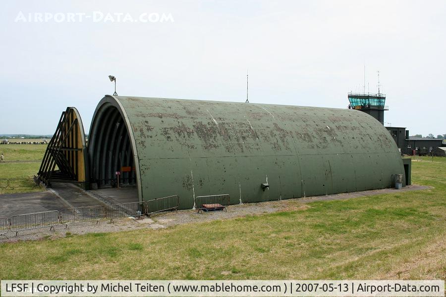 Metz Frescaty Airport, Metz France (LFSF) - Hardened Aircraft Shelter on Base Aerienne 128 Metz-Frescaty ( French Air Force)
