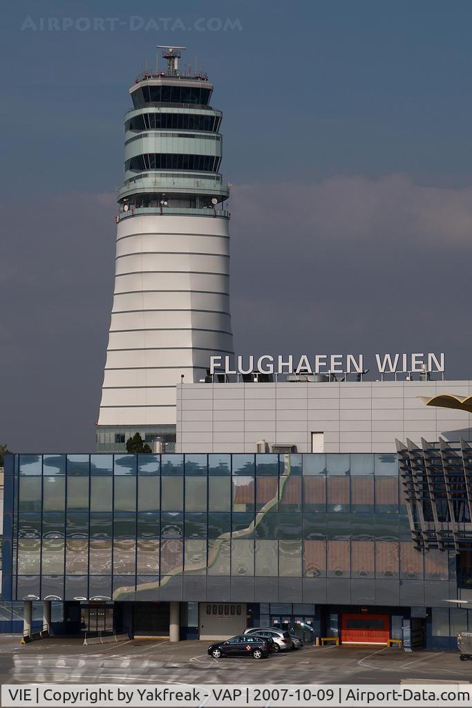 Vienna International Airport, Vienna Austria (VIE) - Terminal and Tower