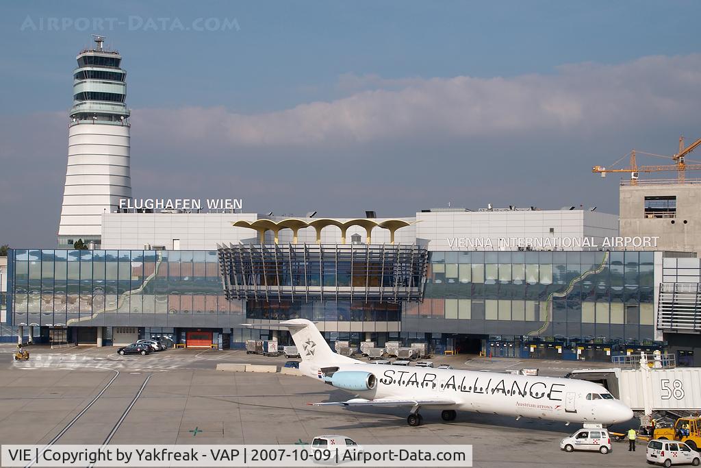Vienna International Airport, Vienna Austria (VIE) - Terminal and Tower