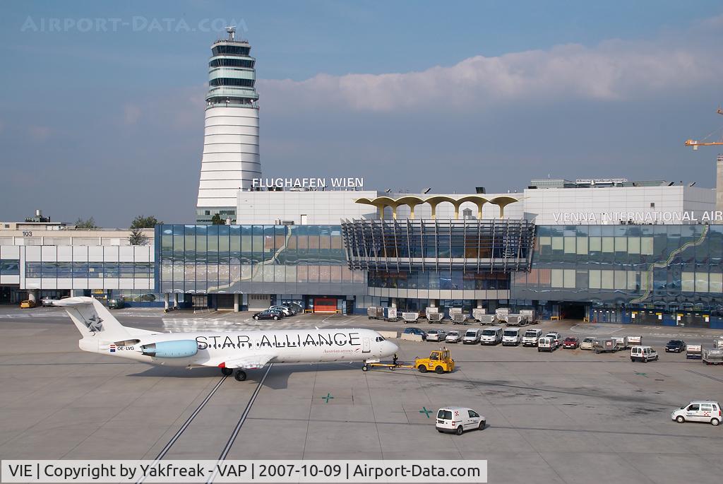 Vienna International Airport, Vienna Austria (VIE) - Terminal and Tower
