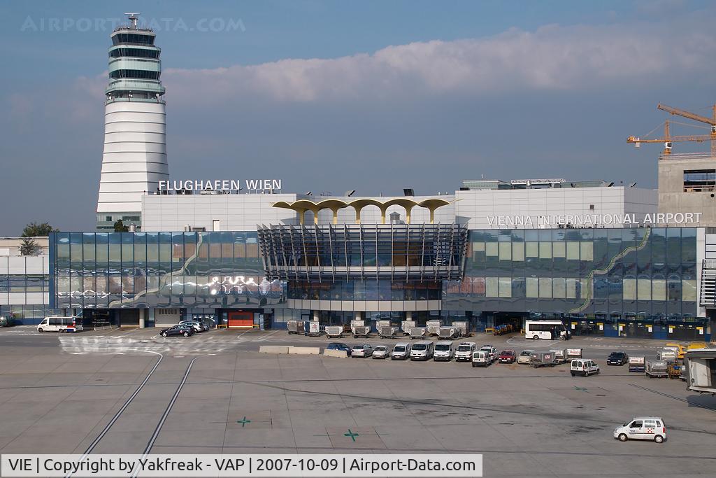 Vienna International Airport, Vienna Austria (VIE) - Terminal and Tower