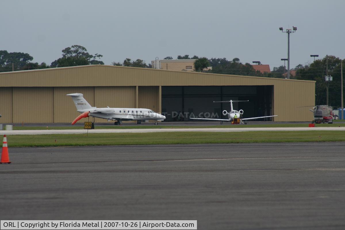 Executive Airport (ORL) - View of some hangars