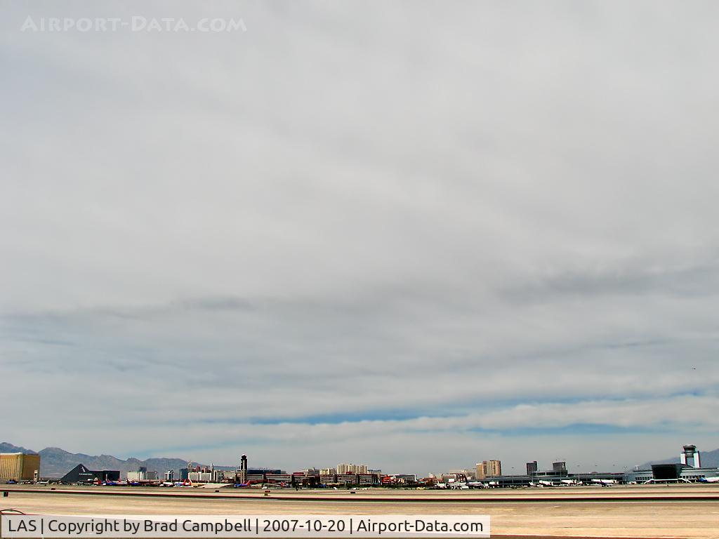 Harry Reid International Airport (LAS) - A very wide view of McCarran