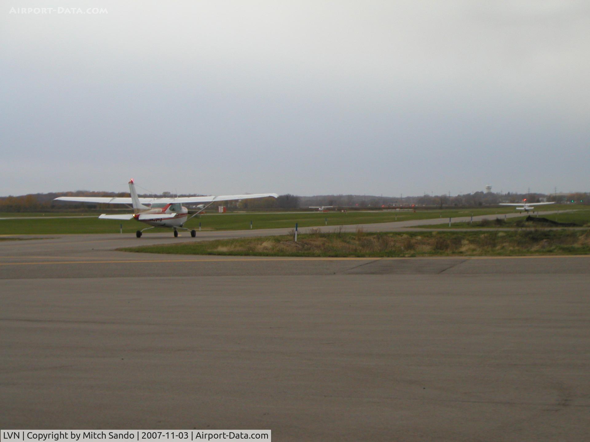 Airlake Airport (LVN) - Looking West.