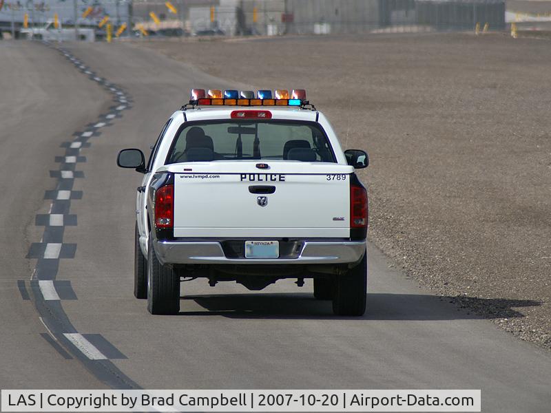 Harry Reid International Airport (LAS) - LVMPD Patroling the perimeter