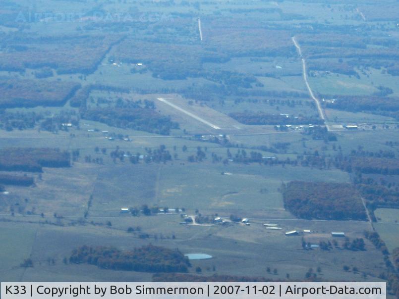 Salem Memorial Airport (K33) - Looking SW from 4500'