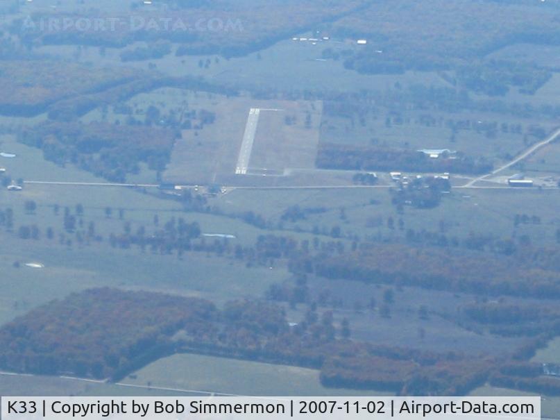 Salem Memorial Airport (K33) - Looking south from 4500'
