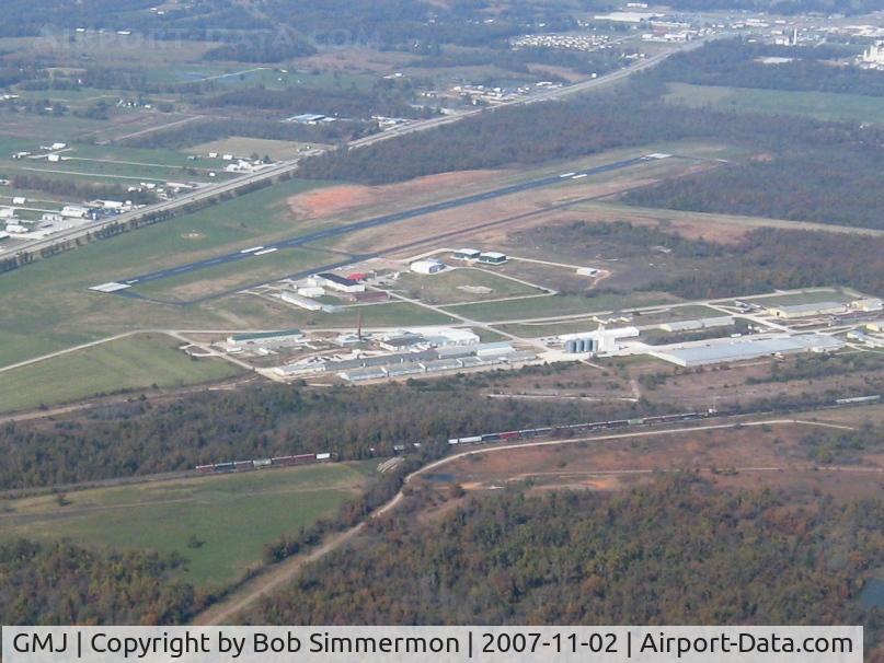 Grove Municipal Airport (GMJ) - From 4500'