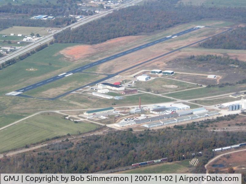 Grove Municipal Airport (GMJ) - From 4500'