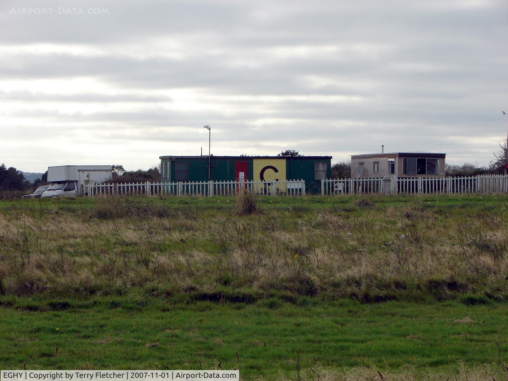 Truro Aerodrome Airport, Truro, England United Kingdom (EGHY) - Just the basics for this small Cornish airstrip