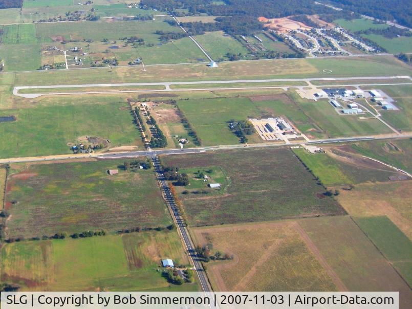 Smith Field Airport (SLG) - Nice fall day from 3500'