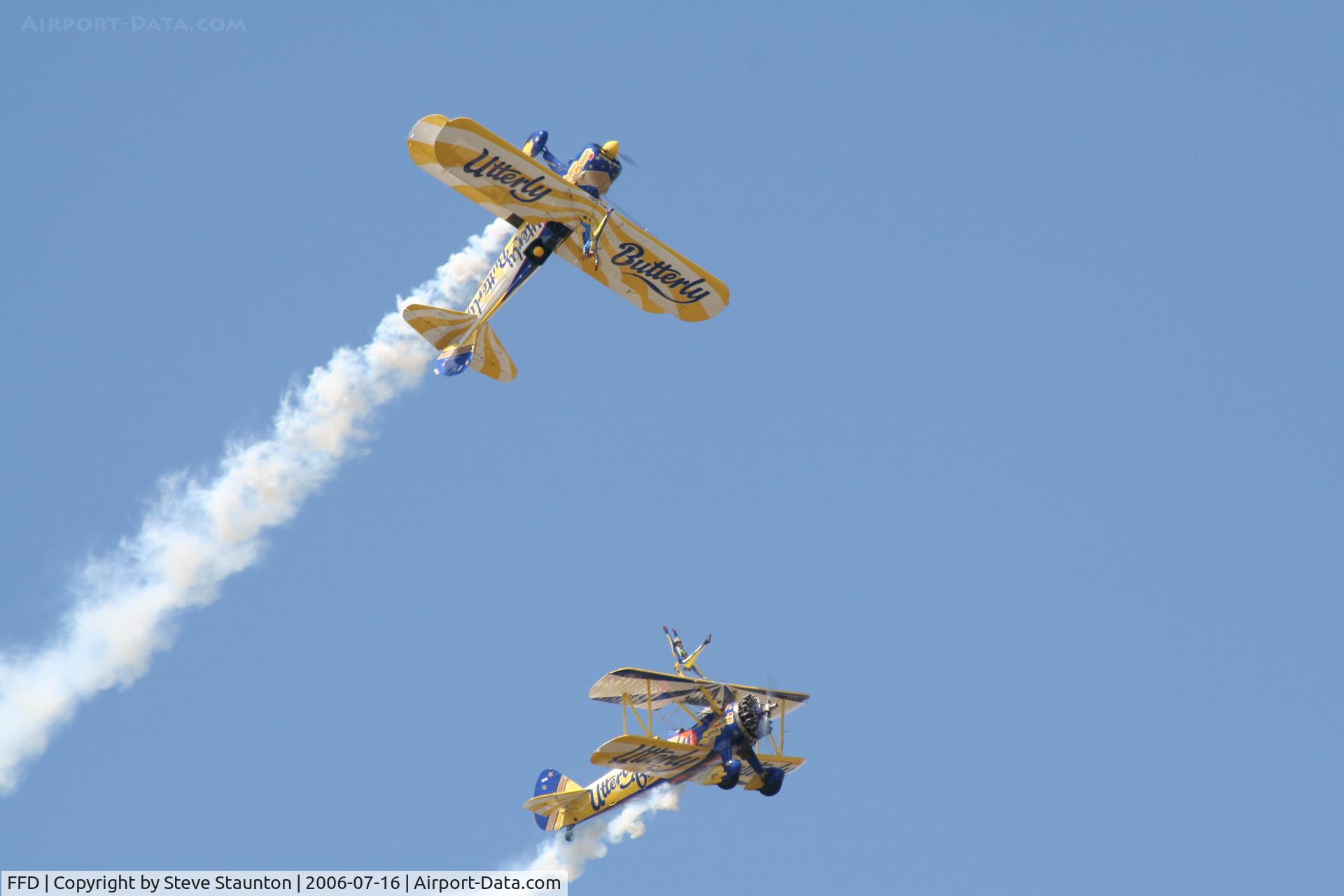 RAF Fairford Airport, Fairford, England United Kingdom (FFD) - Utterly Butterly team at Royal International Air Tattoo 2006