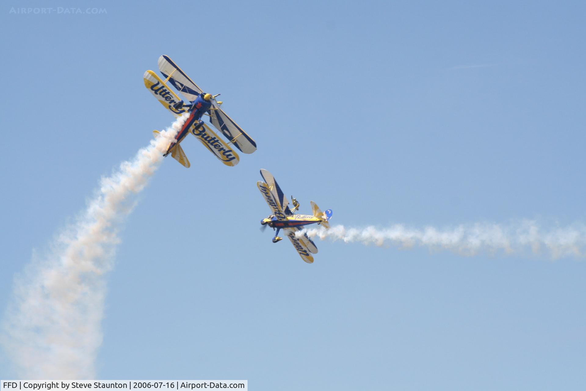 RAF Fairford Airport, Fairford, England United Kingdom (FFD) - Utterly Butterly team at Royal International Air Tattoo 2006