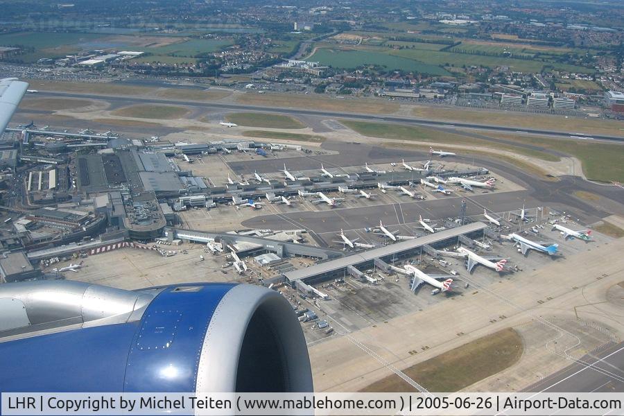 London Heathrow Airport, London, England United Kingdom (LHR) - Taking-off from Heathrow for a short flight to Paris CDG