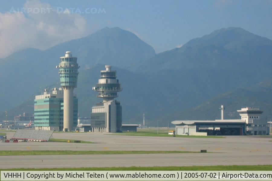 Hong Kong International Airport, Hong Kong Hong Kong (VHHH) - Control Tower and firemen building