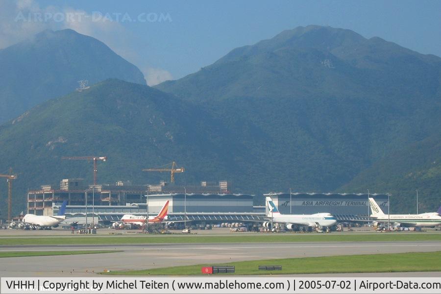 Hong Kong International Airport, Hong Kong Hong Kong (VHHH) - The freighter zone