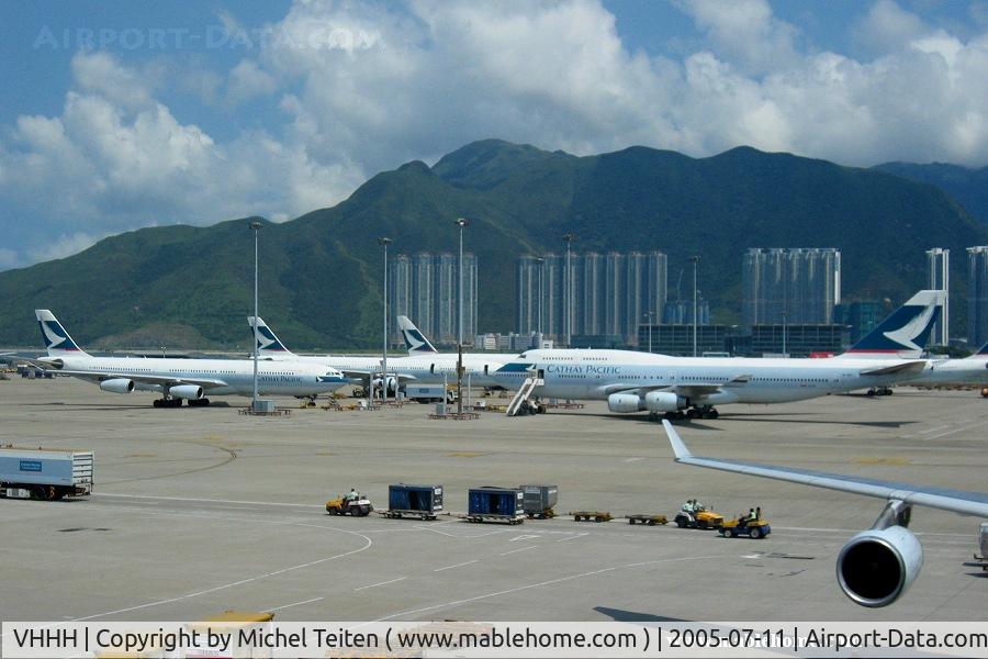 Hong Kong International Airport, Hong Kong Hong Kong (VHHH) - Cathay Pacific main parking