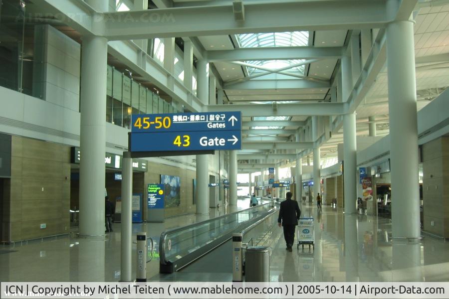 Incheon International Airport, Incheon (near Seoul) Korea, Republic of (ICN) - Inside the departure area