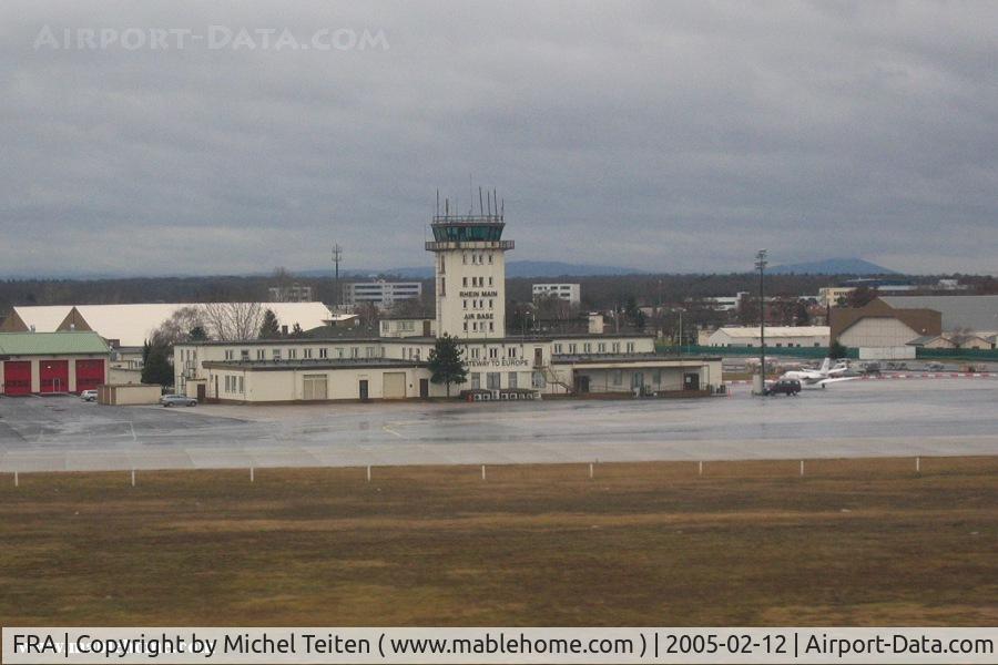 Frankfurt International Airport, Frankfurt am Main Germany (FRA) - Rhein Main Air Base (now closed) control tower
