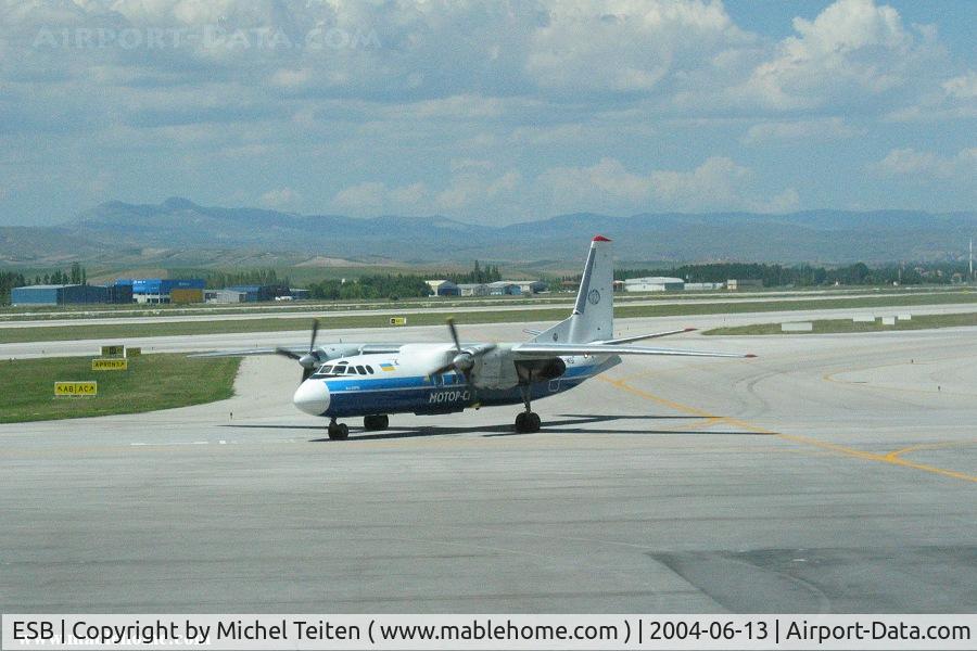Ankara Esenbo?a International Airport, Ankara Turkey (ESB) - Antonov on the main parking