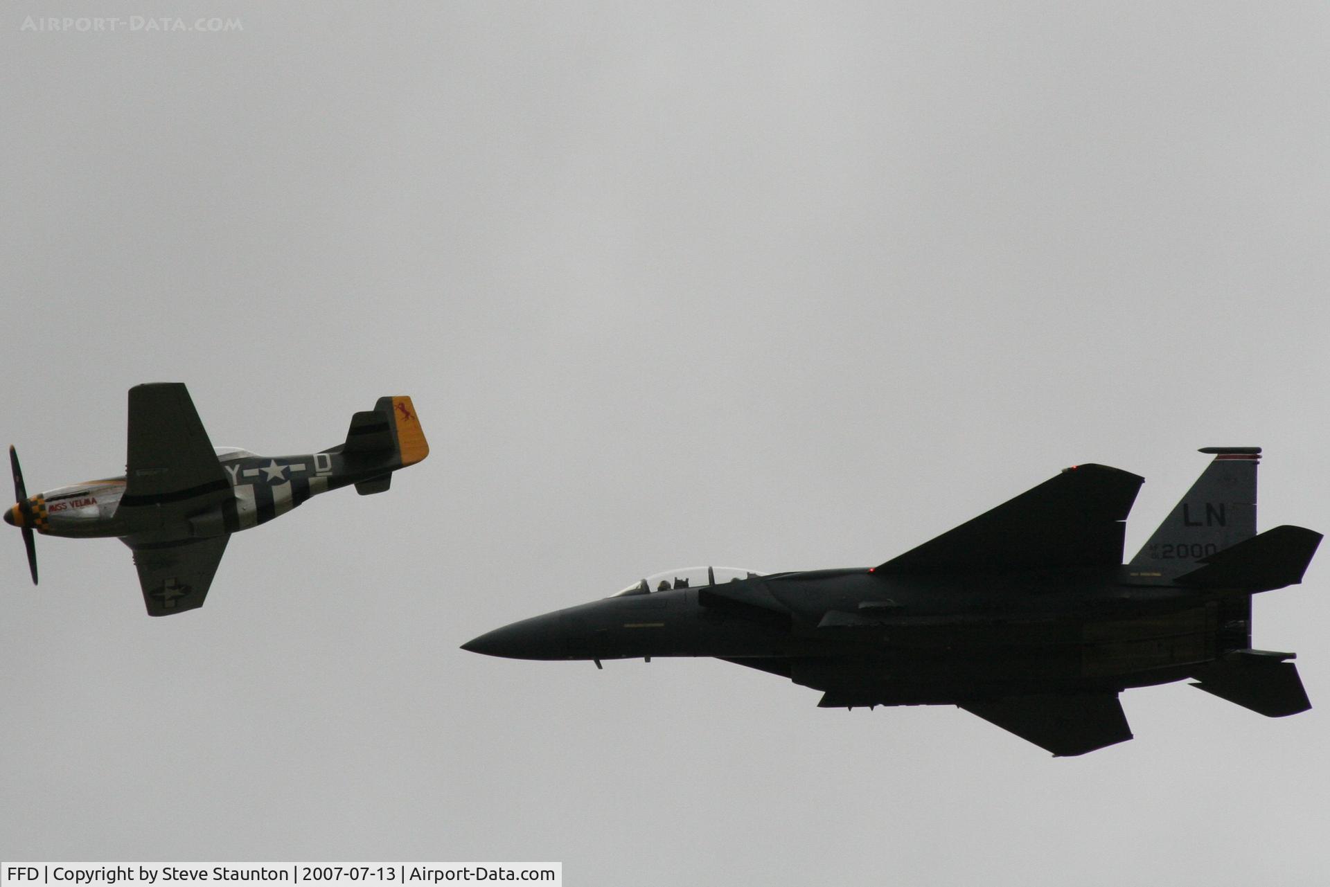 RAF Fairford Airport, Fairford, England United Kingdom (FFD) - East Coast Demonstration Team at Royal International Air Tattoo 2007