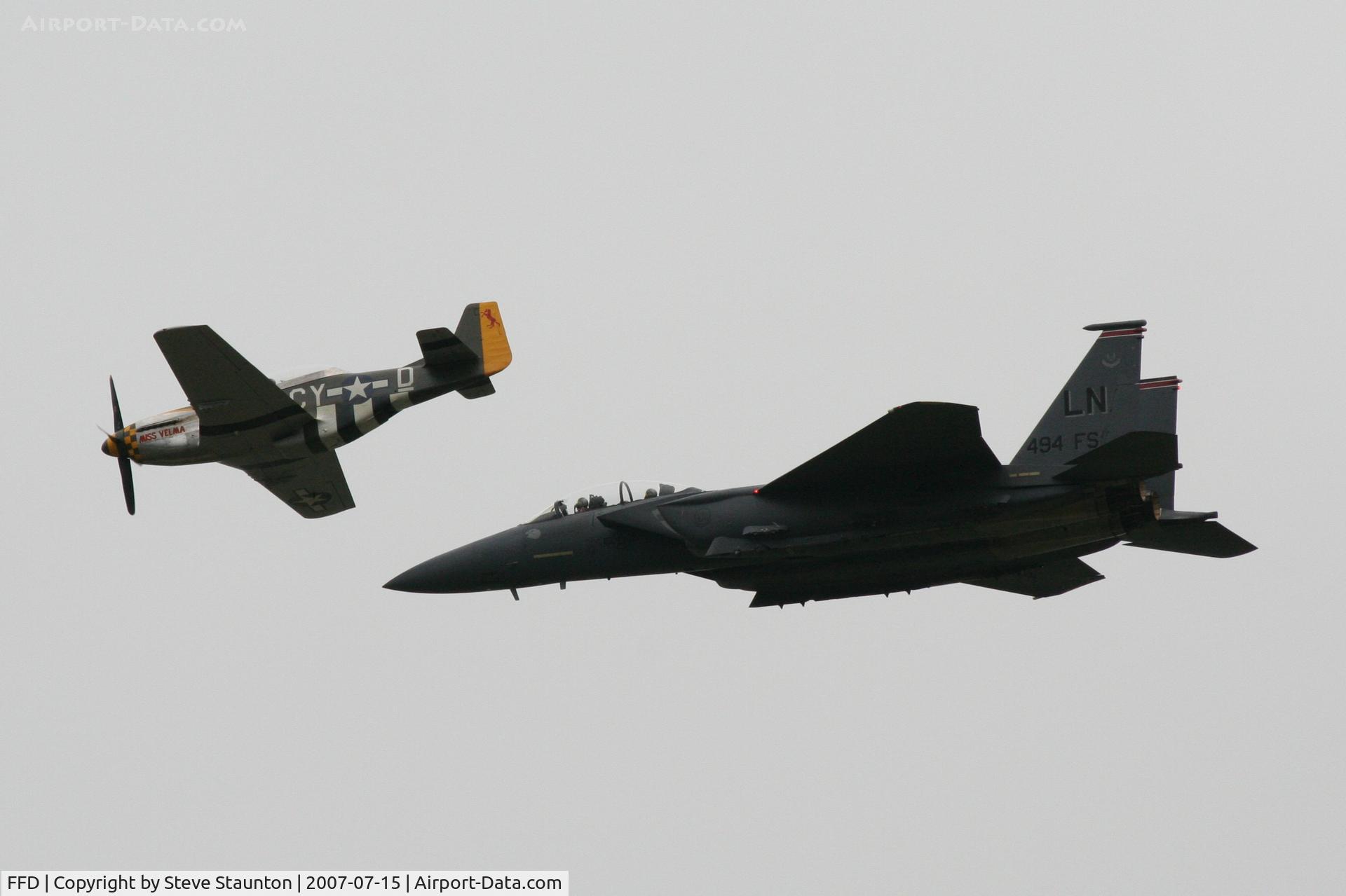 RAF Fairford Airport, Fairford, England United Kingdom (FFD) - East Coast Demonstration Team at Royal International Air Tattoo 2007
