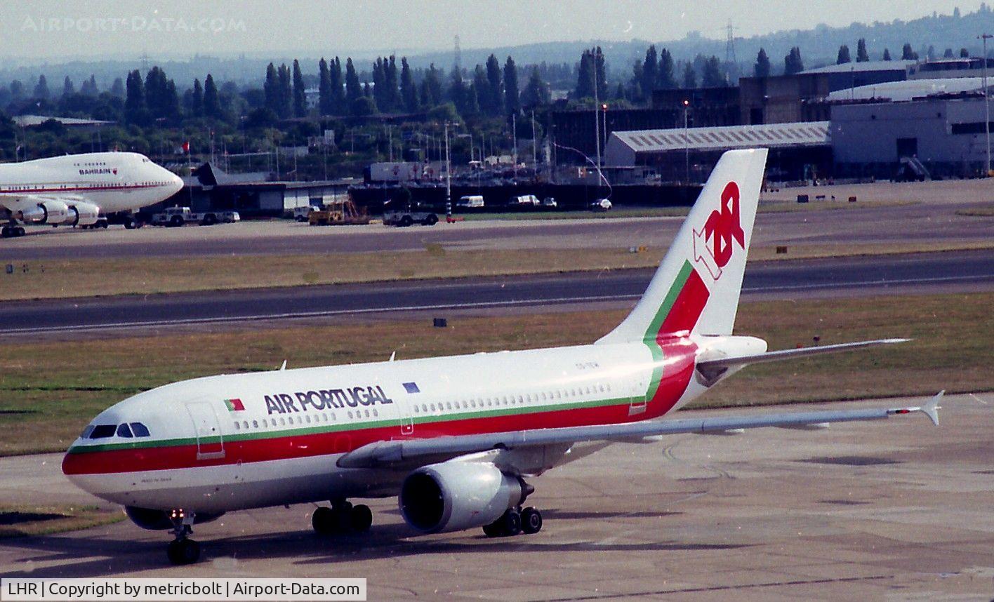 London Heathrow Airport, London, England United Kingdom (LHR) - TAP(Air Portugal) A310 arrives from Lisbon,Jul.2001