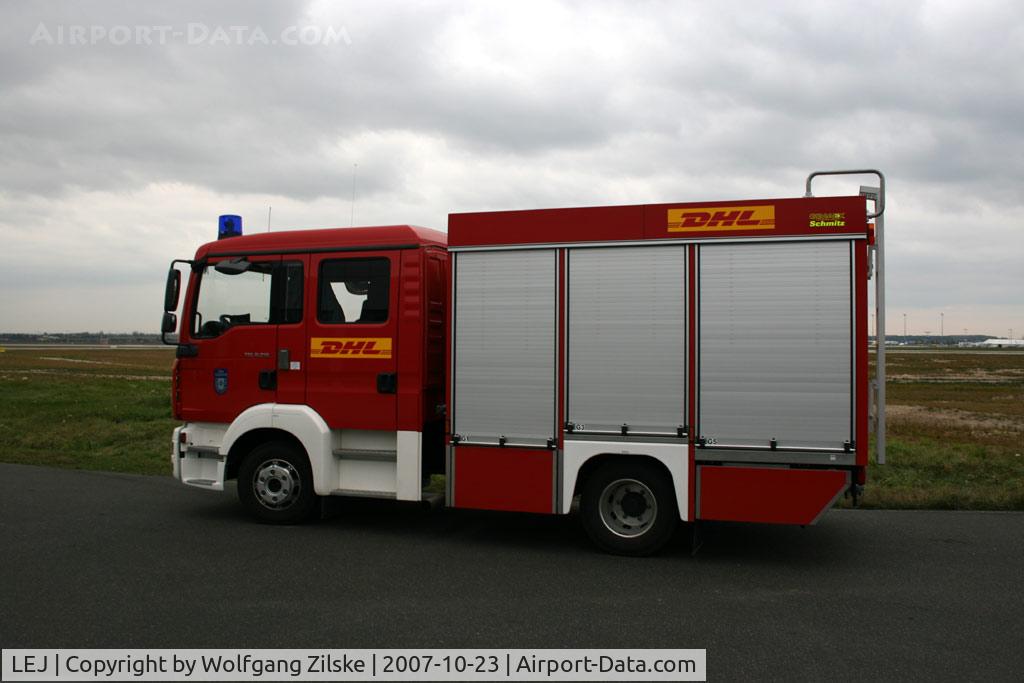 Leipzig/Halle Airport, Leipzig/Halle Germany (LEJ) - Firefox with DHL