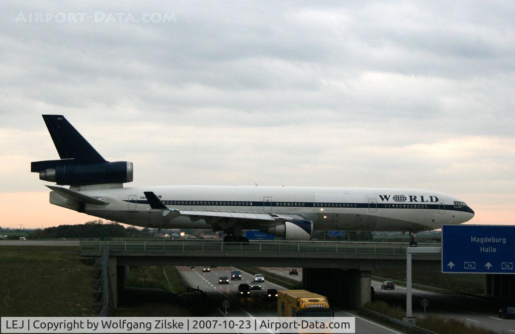 Leipzig/Halle Airport, Leipzig/Halle Germany (LEJ) - Over the highway