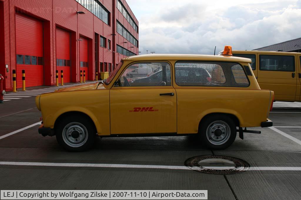 Leipzig/Halle Airport, Leipzig/Halle Germany (LEJ) - The rare DHL Trabant