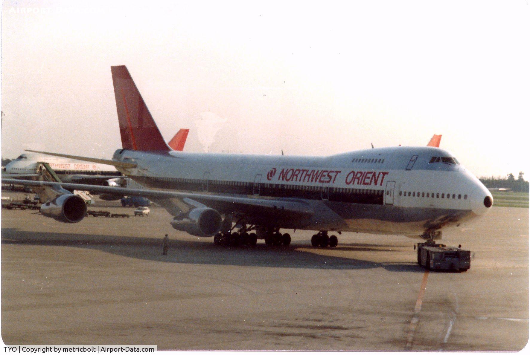 TYO Airport - NWA B747s at TYO in 1979