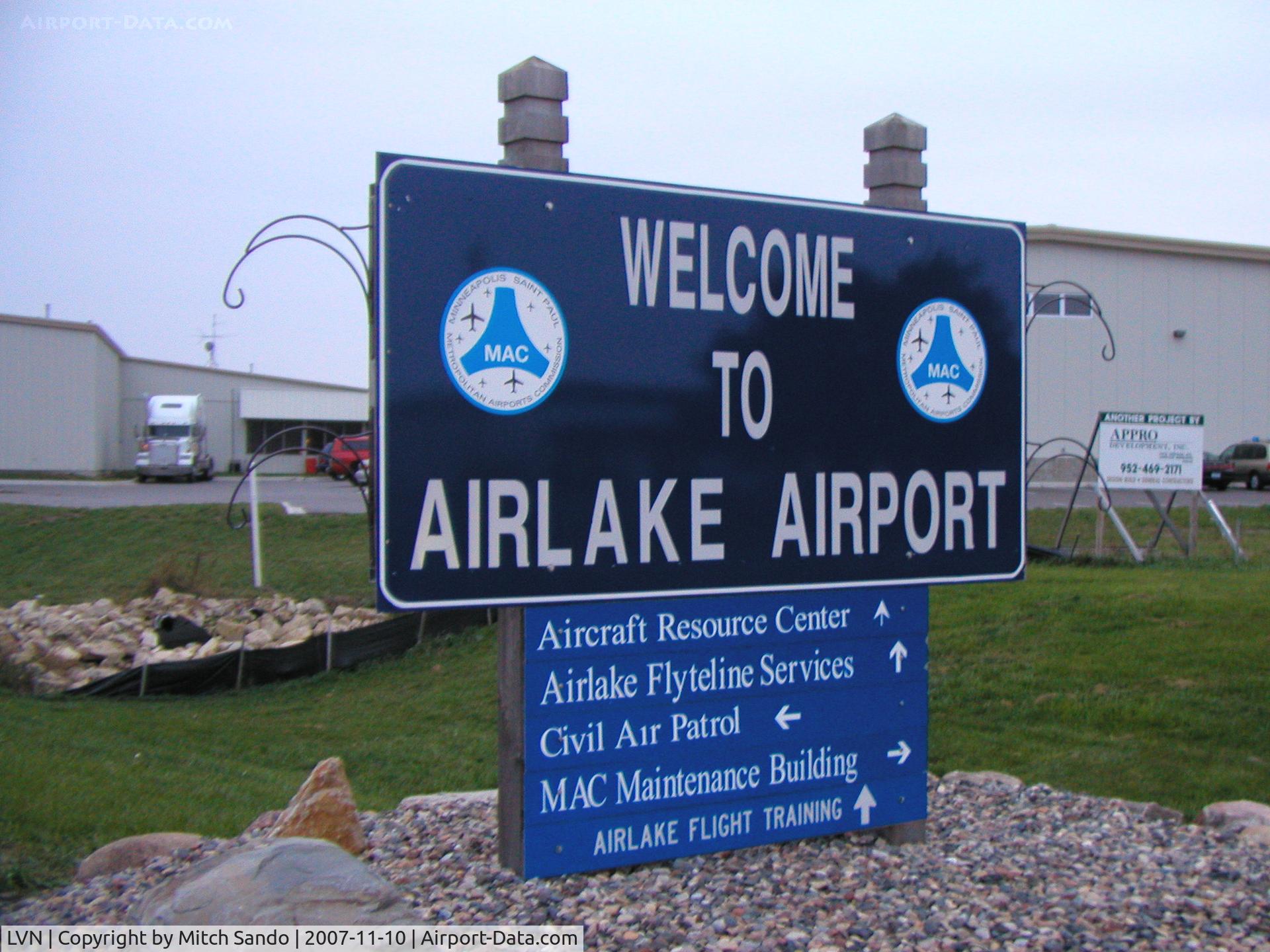 Airlake Airport (LVN) - Airlake Airport in Lakeville, MN.