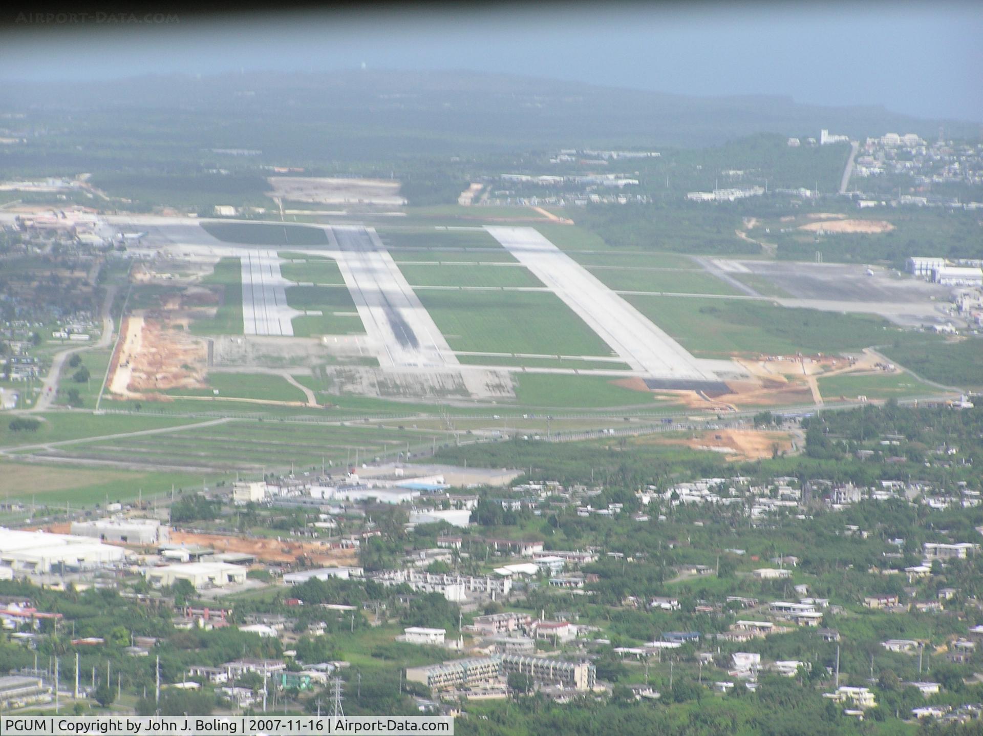 Antonio B. Won Pat International Airport (Guam International), Agana United States (PGUM) - On final to runway 6L at Guam International
