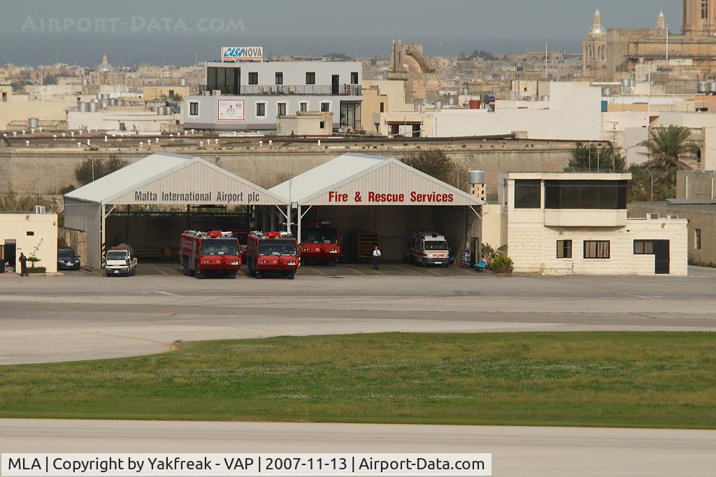 Malta International Airport (Luqa Airport), Luqa Malta (MLA) - Fire Station
