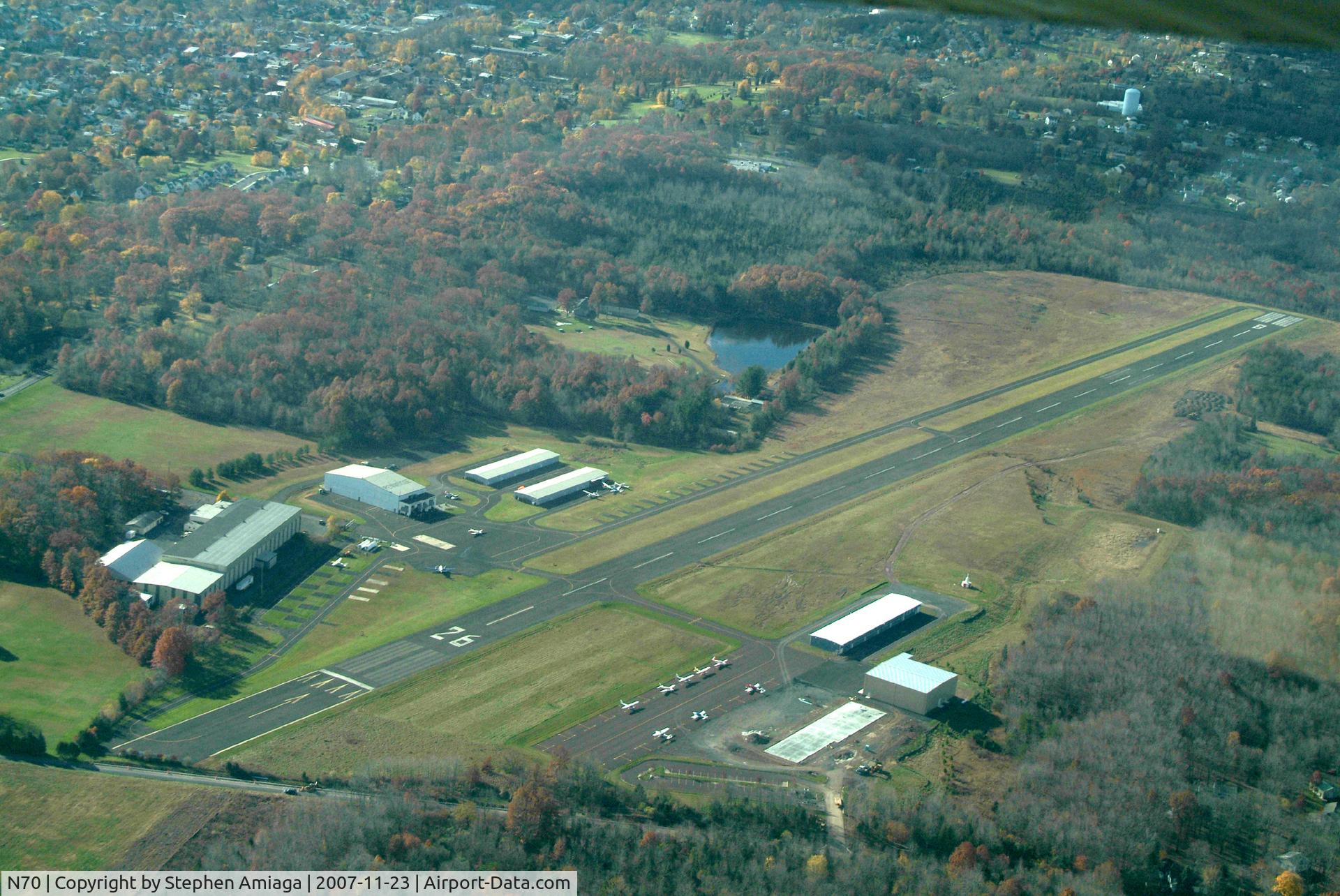 N70 Airport - Pennridge as seen from the NE