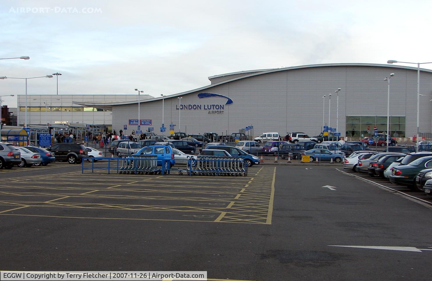 London Luton Airport, London, England United Kingdom (EGGW) - A general view of the Passenger Terminals