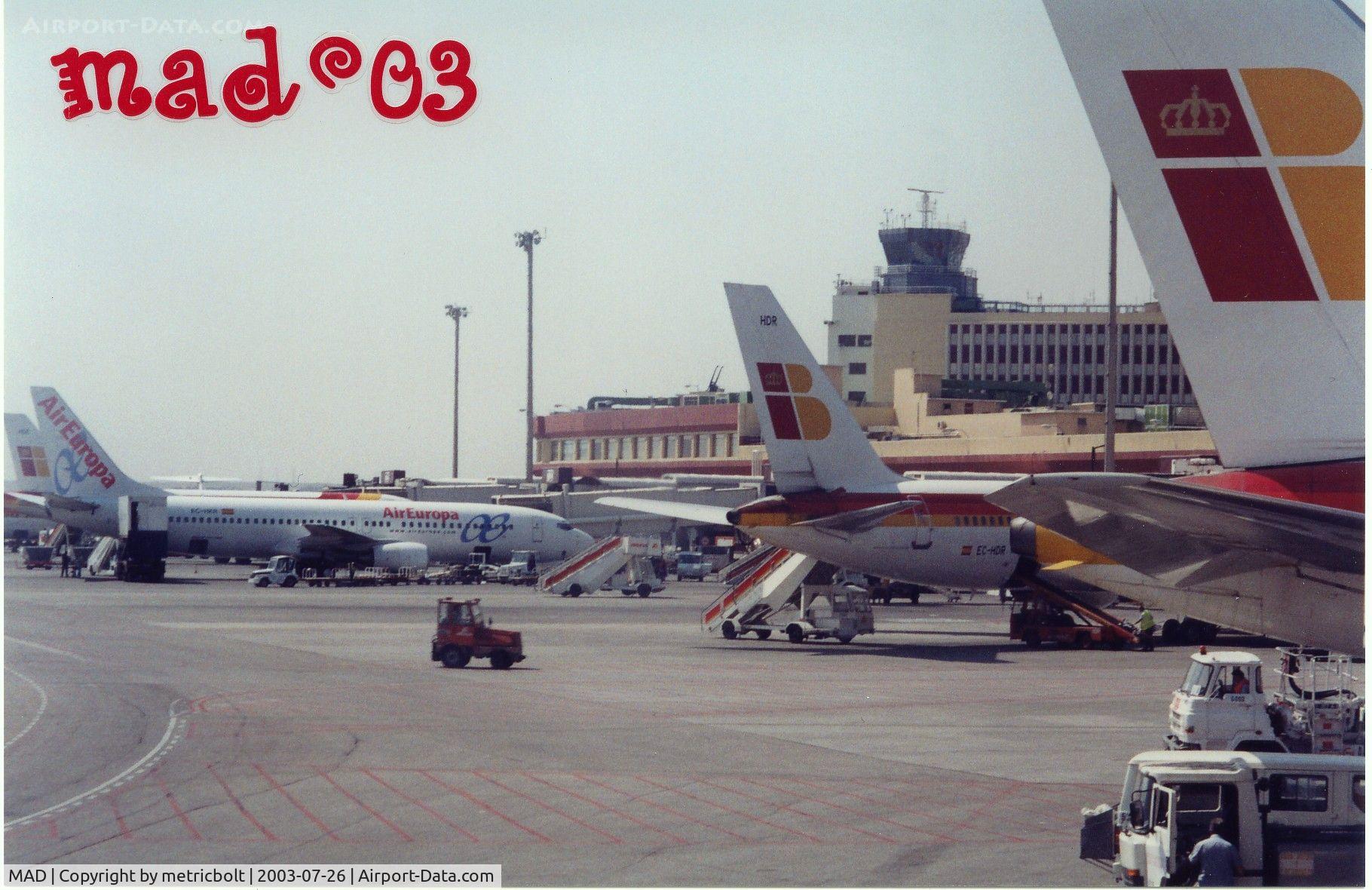 Barajas International Airport, Madrid Spain (MAD) - at Madrid Barajas