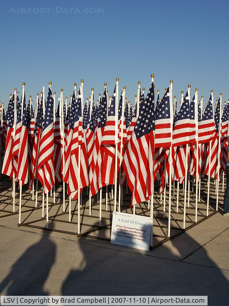 Nellis Afb Airport (LSV) - A 1000 flag tribute to the men and women of the United States Air Force, past, present and future.