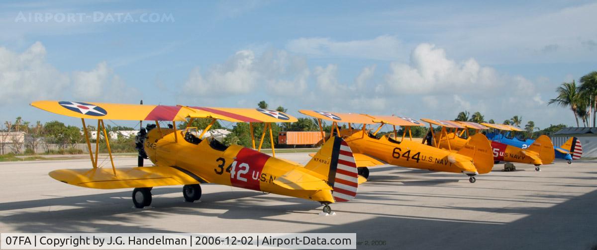 Ocean Reef Club Airport (07FA) - Ocean Reef Airport hosts Kaydets