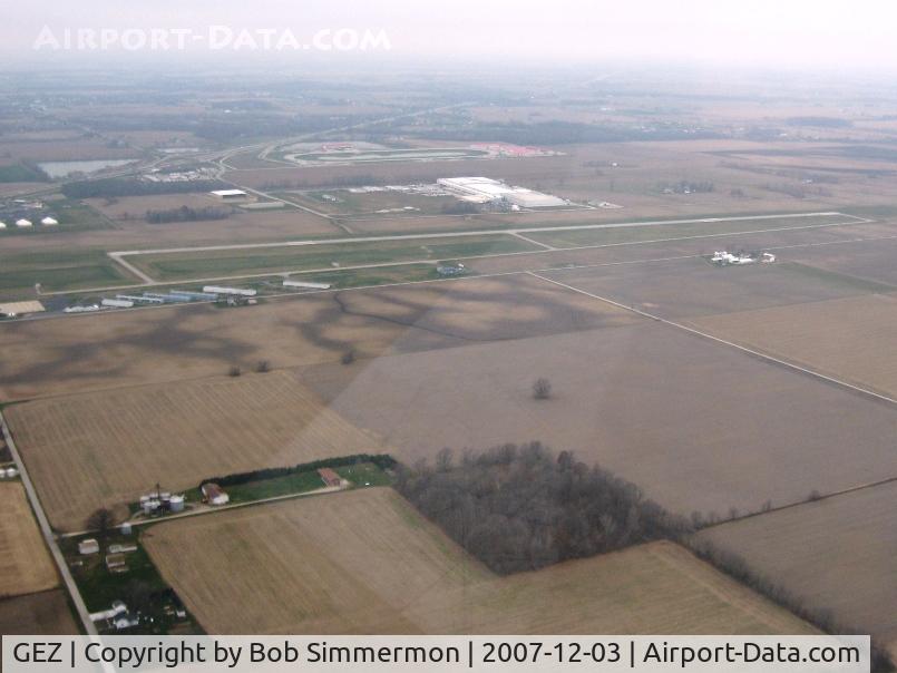 Shelbyville Municipal Airport (GEZ) - Looking NW from 2500'
