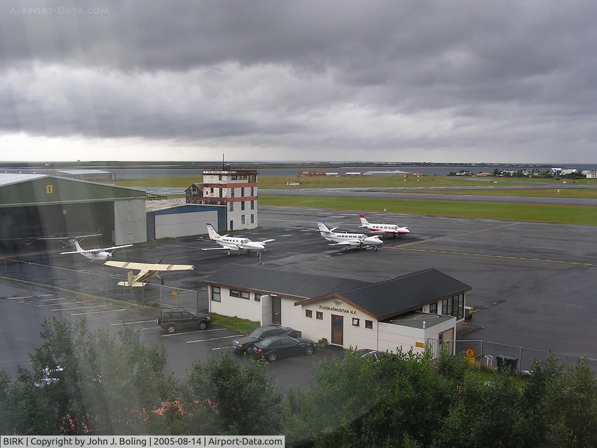 Reykjavík Airport, Reykjavík Iceland (BIRK) - GA ramp at Reykjavik Airport, Iceland
