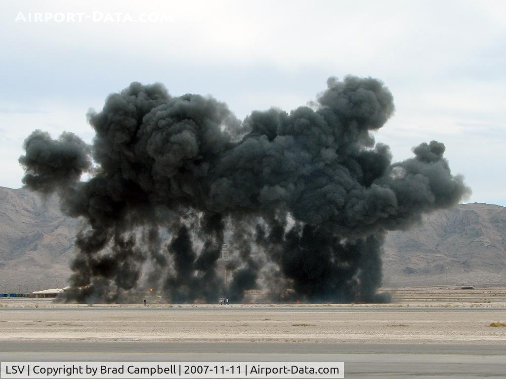 Nellis Afb Airport (LSV) - Smoke at Aviation Nation