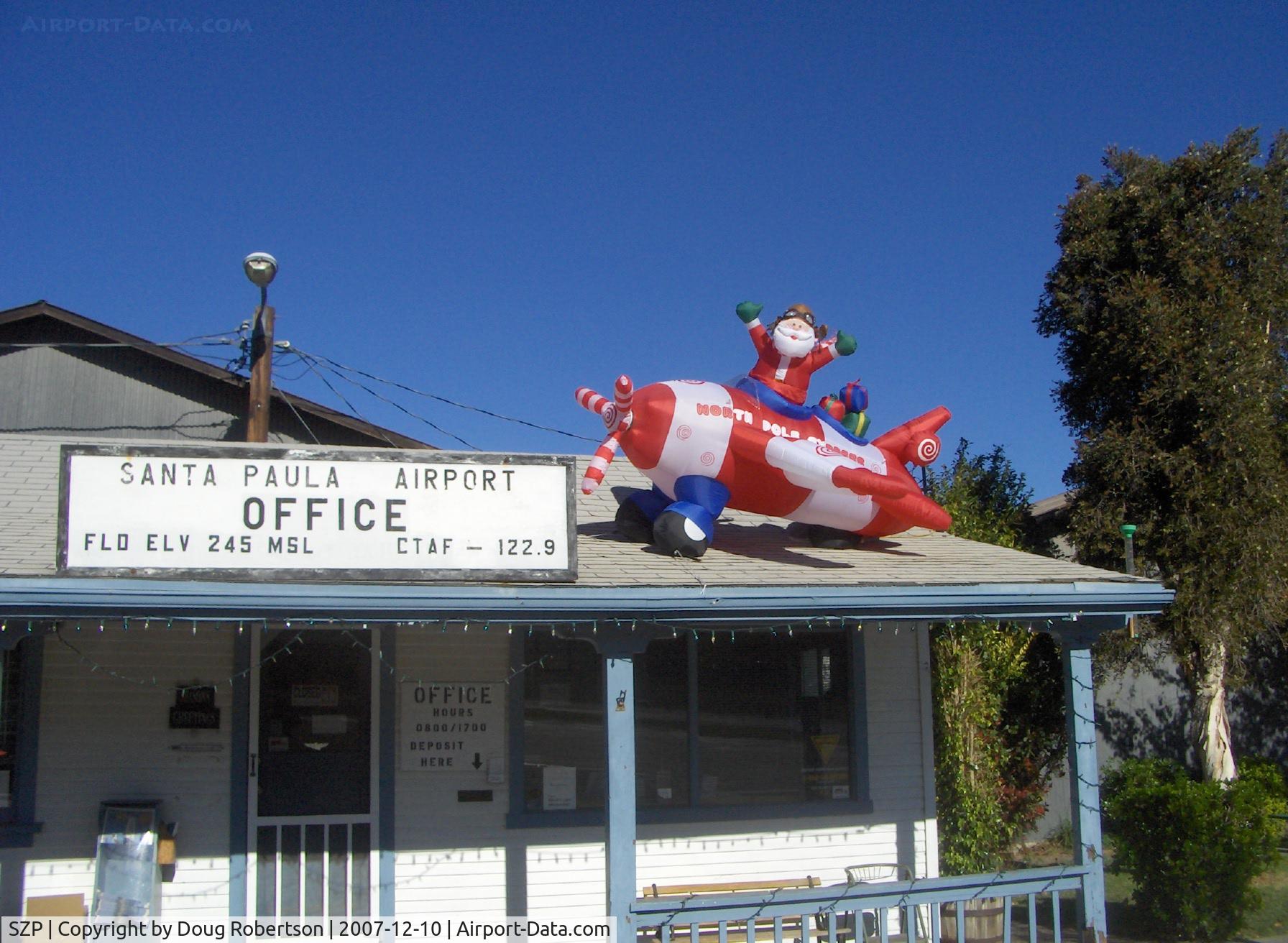 Santa Paula Airport (SZP) - SANTA'S NORTH POLE EXPRESS, Turning & Burning!