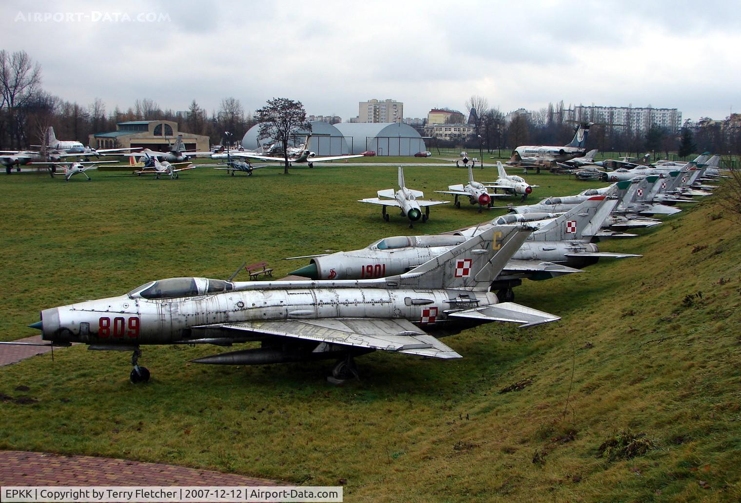 John Paul II International Airport Kraków-Balice, Kraków Poland (EPKK) - The external exhibits at the excellent Poland Aviation Museum in Krakow