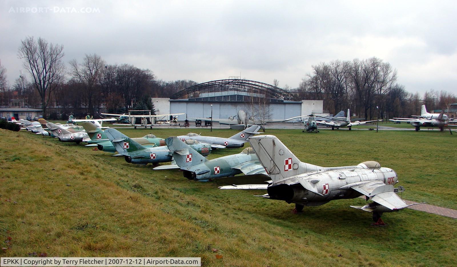 John Paul II International Airport Kraków-Balice, Kraków Poland (EPKK) - The external exhibits at the excellent Poland Aviation Museum in Krakow