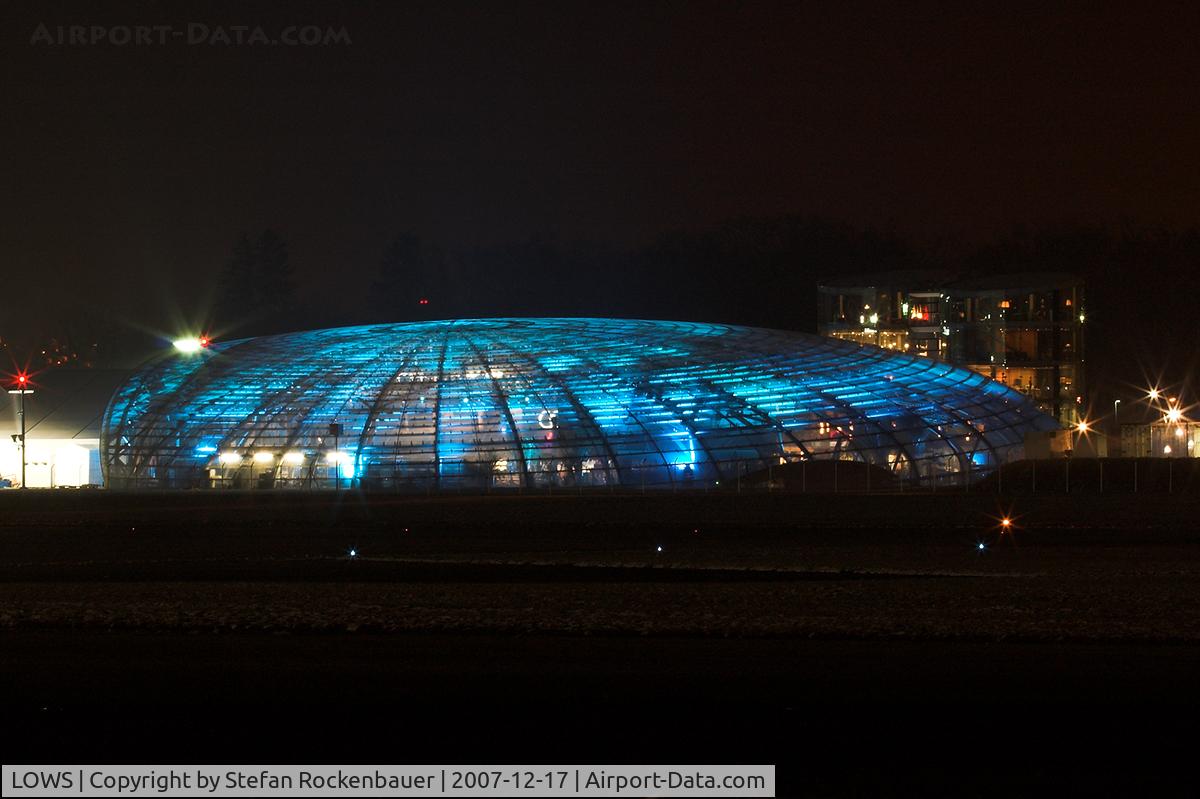 Salzburg Airport, Salzburg Austria (LOWS) - Famous Hangar 7.