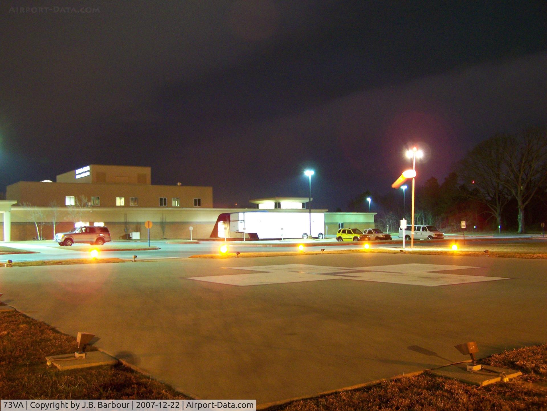 Southern Virginia Regional Medical Center Heliport (73VA) - Nice facility