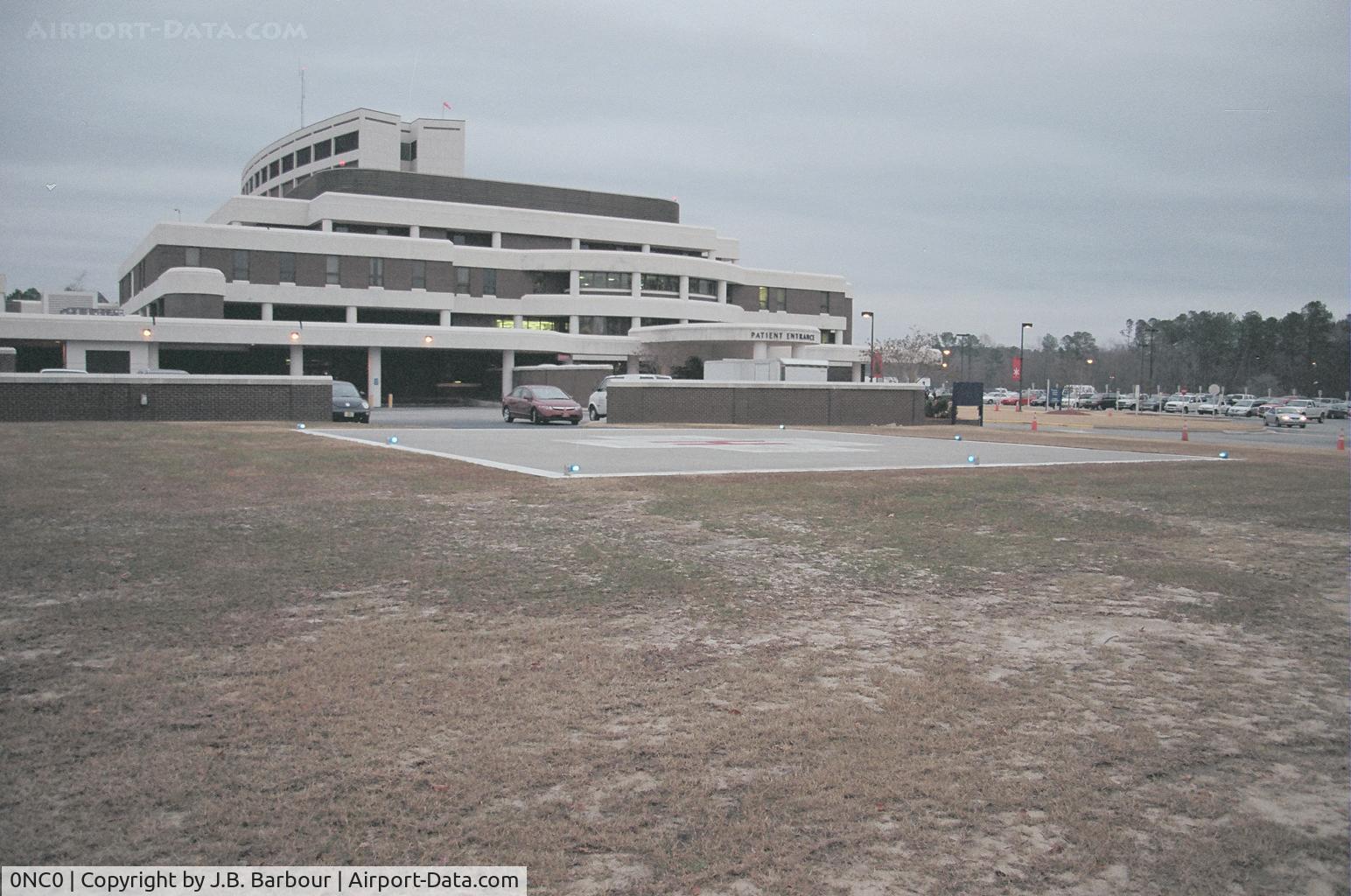 Wayne Memorial Hospital Inc. Heliport (0NC0) - The south has really got hit hard with no rain.  It's hard to find green grass anywhere this year.