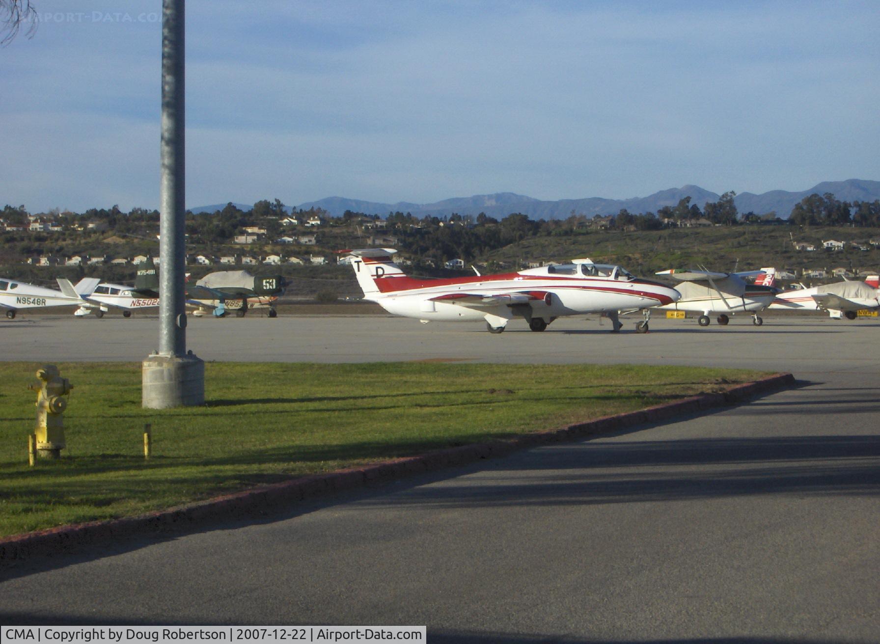 Camarillo Airport (CMA) - Aerovodochody L-29 DELFIN of the Thunder Dolphins Jet Aerobatic Team